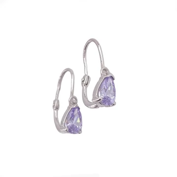 Fehér arany baba fülbevaló