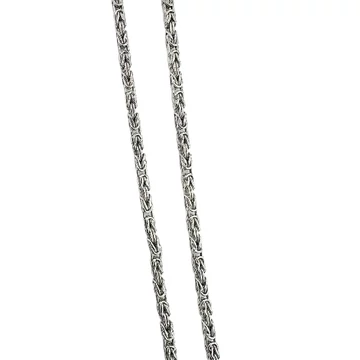 Ezüst király nyaklánc