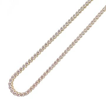 Aranyozott ezüst nyaklánc