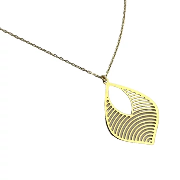 Sárga arany  nyaklánc medállal