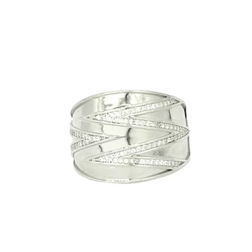 Nagyméretű ezüst gyűrű