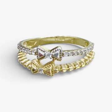 Masnis arany gyűrű