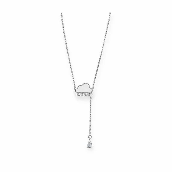 Ezüst felhős nyaklánc